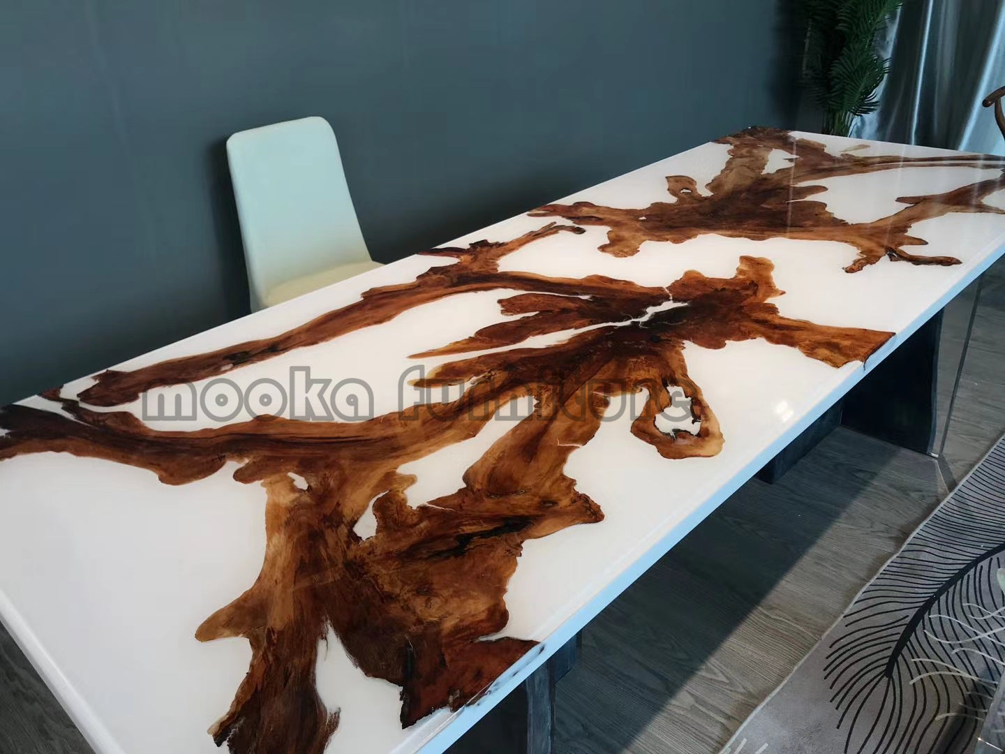 River Dining Table - MOOKAFURNITURE