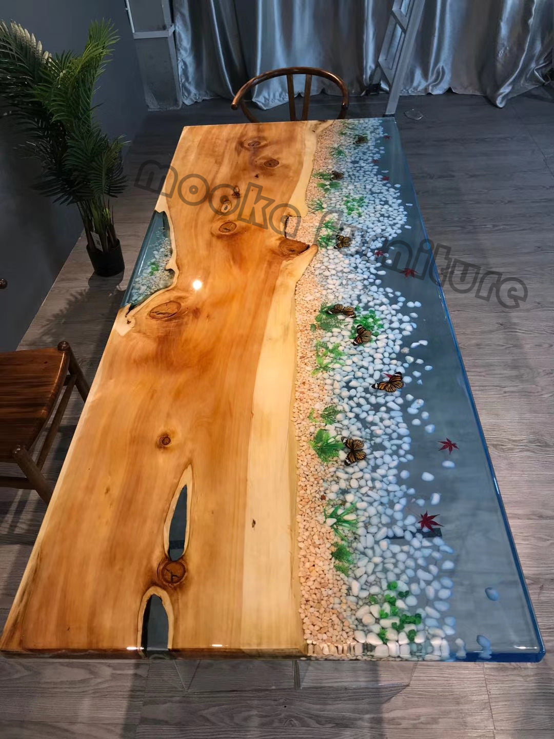 River Dining Table - MOOKAFURNITURE