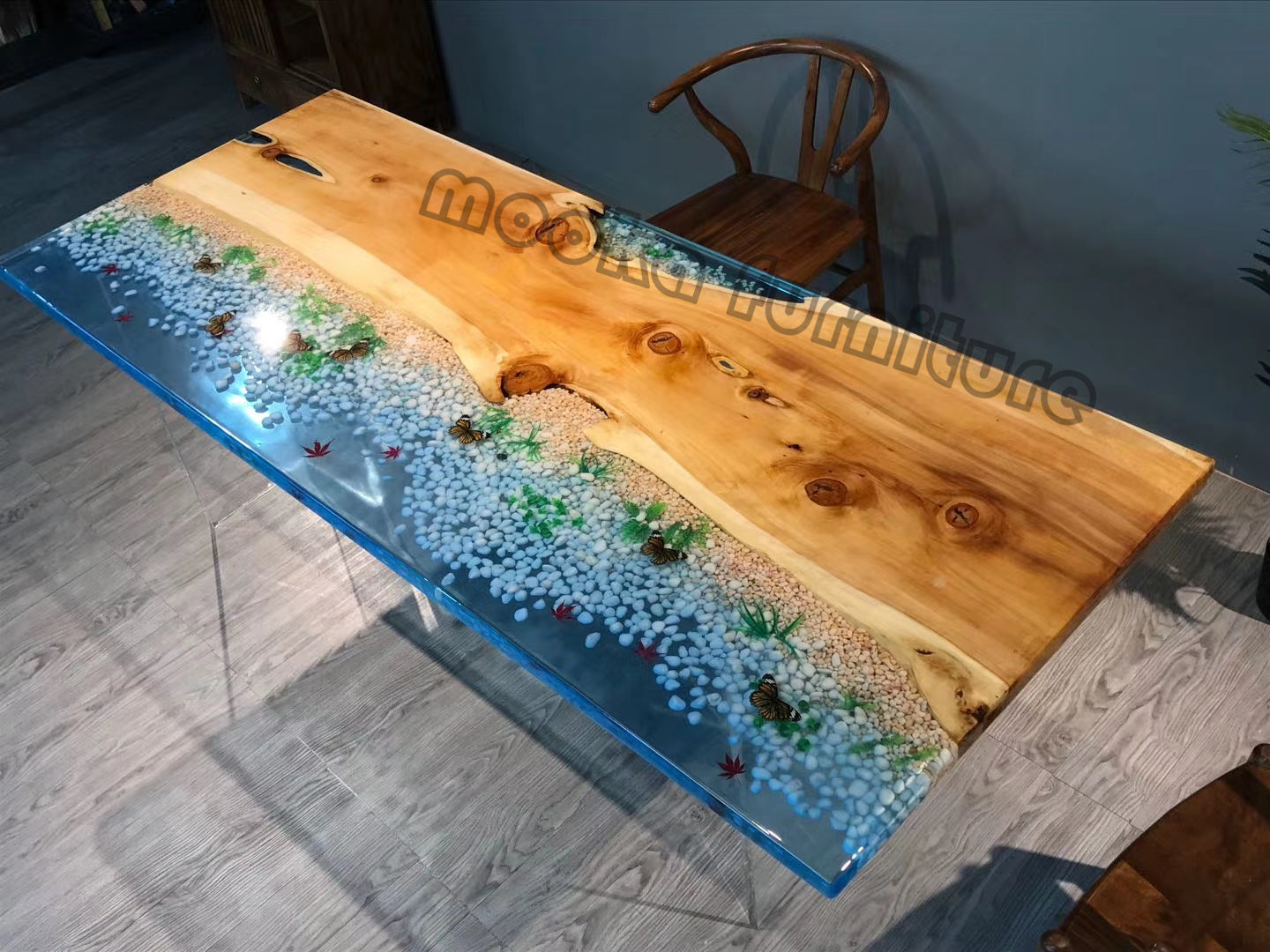 River Dining Table - MOOKAFURNITURE