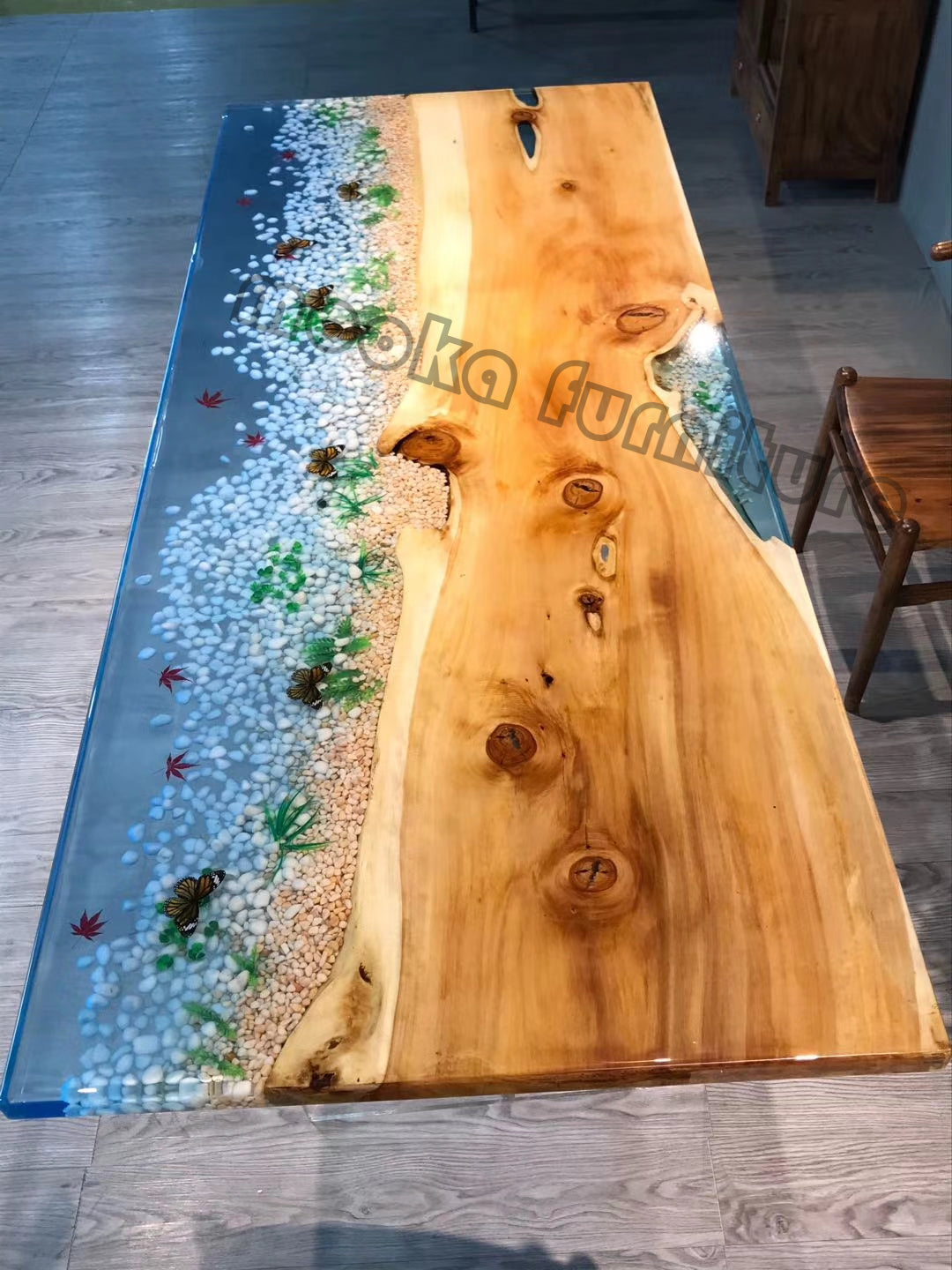 River Dining Table - MOOKAFURNITURE