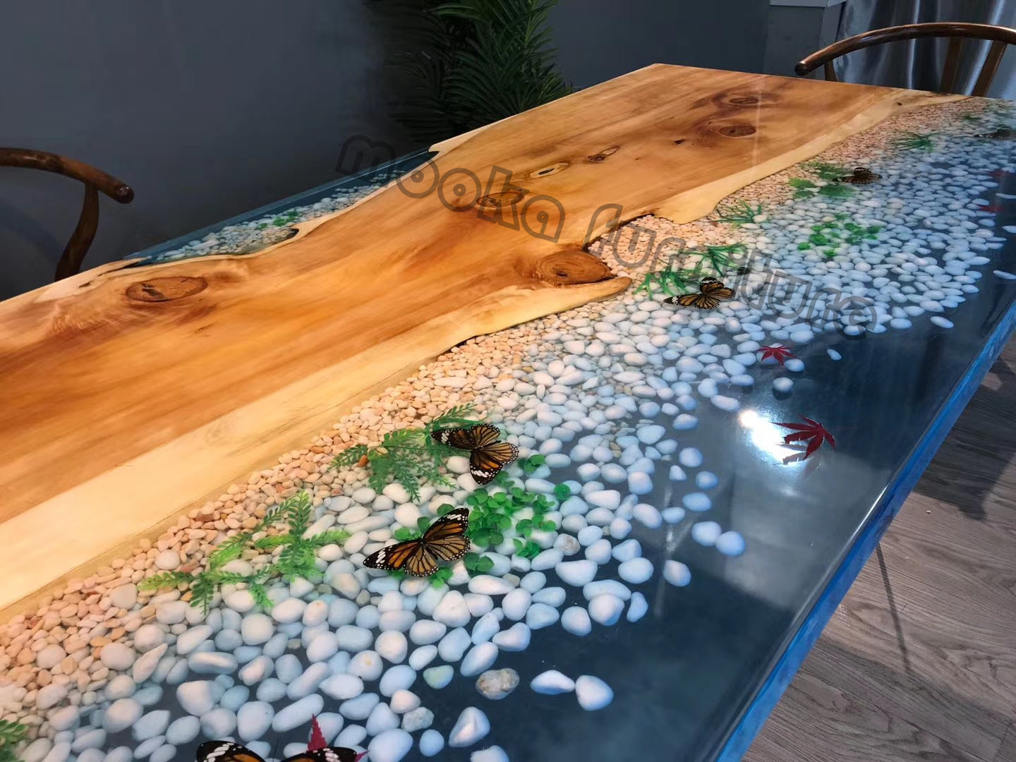 River Dining Table - MOOKAFURNITURE