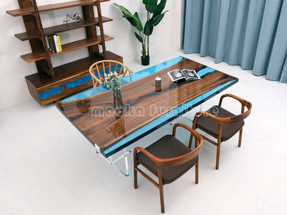 River Dining Table - MOOKAFURNITURE