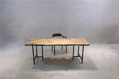 Resin Wood Table - MOOKAFURNITURE