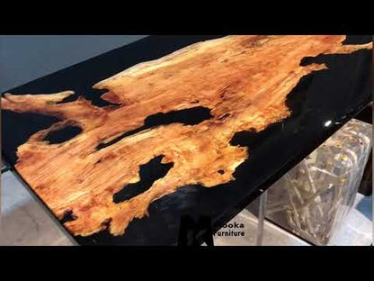 Resin Wood Dining Table