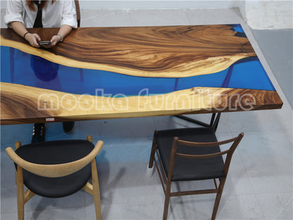 River Dining Table - MOOKAFURNITURE