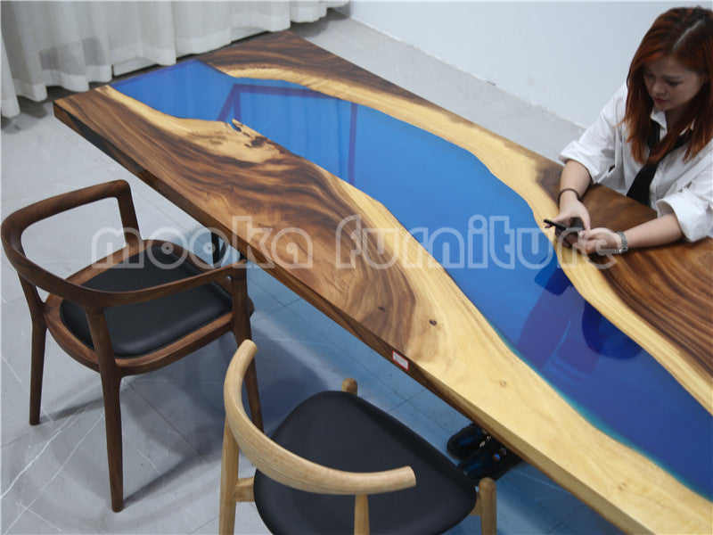 River Dining Table - MOOKAFURNITURE