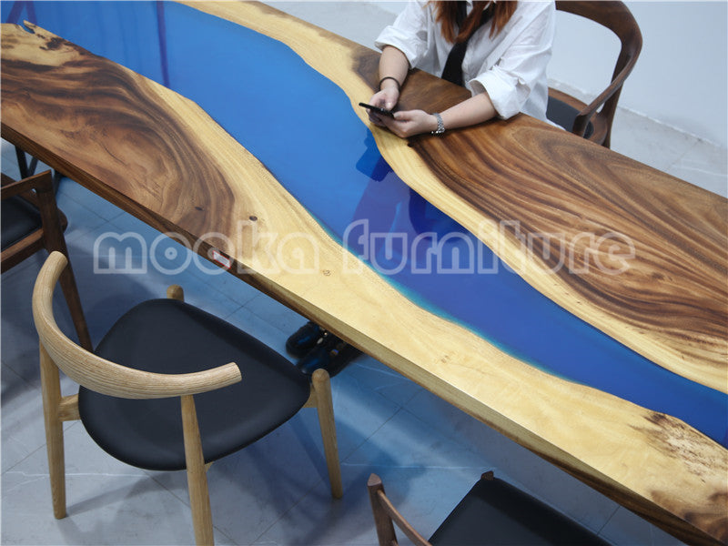 River Dining Table - MOOKAFURNITURE