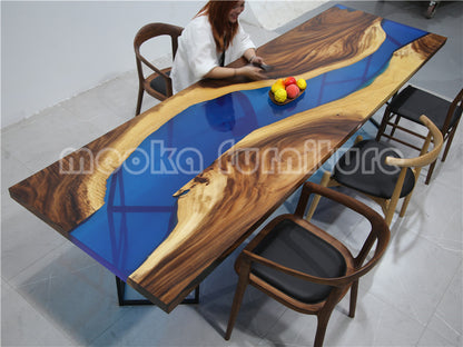 River Dining Table - MOOKAFURNITURE