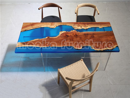 River Dining Table - MOOKAFURNITURE