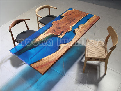 River Dining Table - MOOKAFURNITURE