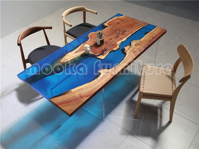 River Dining Table - MOOKAFURNITURE