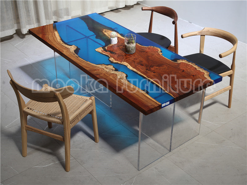 River Dining Table - MOOKAFURNITURE