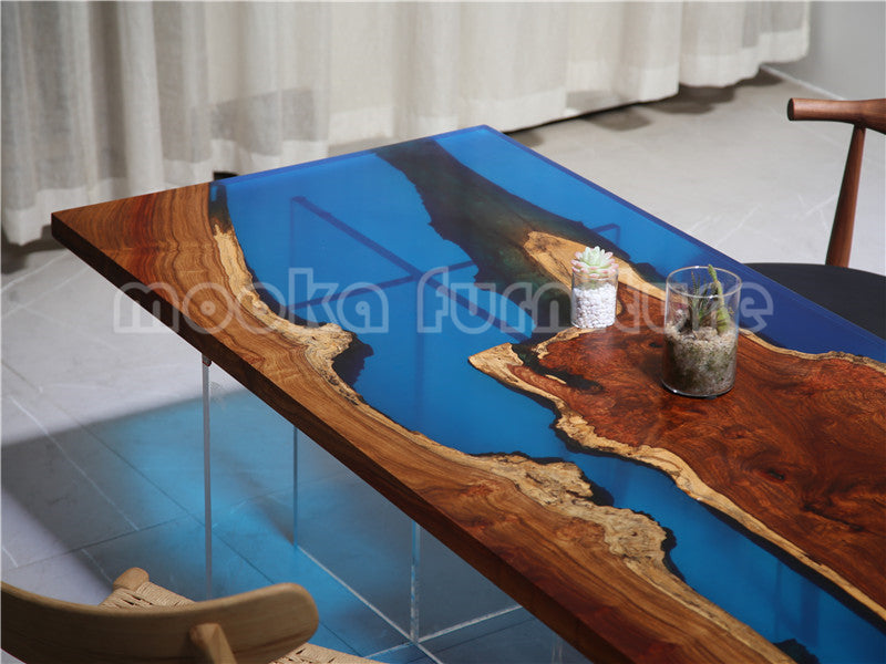 River Dining Table - MOOKAFURNITURE