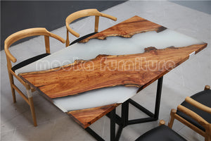 River Dining Table - MOOKAFURNITURE